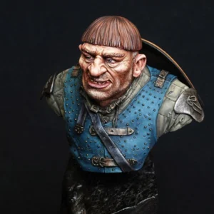 1/9 mercenary, Resin Model figure Bust, GK, Historical theme, Unassembled and unpainted kit