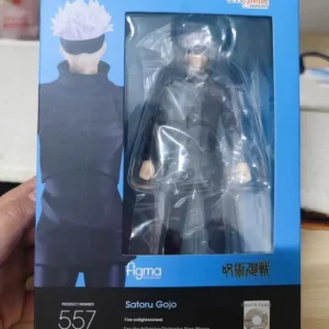 Original Jujutsu Kaisen Gojo Satoru Figure Max Factory Figma 557 Pvc Anime Action Figurine Anime Model Collection Toy Spot Goods