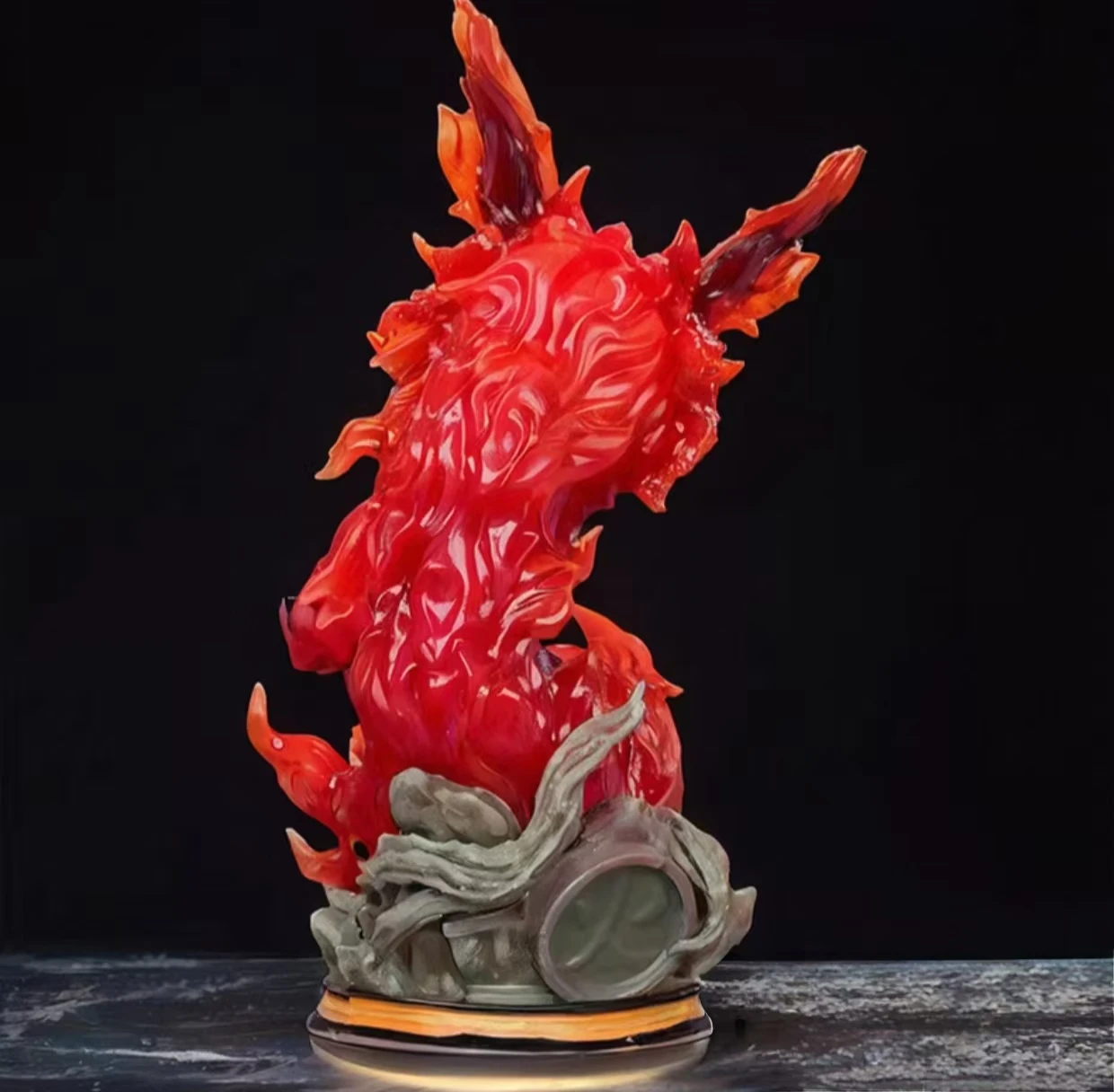 Naruto Shippuden Anime Figure Model Uzumaki Naruto Battle Scene Action Figure Statue Collection Toys