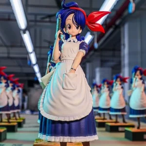 JT Studio Dragon Ball New Childhood Blue Qi Double Base Fully Painted Boutique Statue Model Handmade Ornament