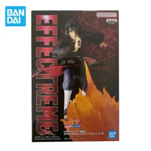 Banpresto Anime Naruto Shippuden Figurines Effectreme Uchiha Itachi PVC Action Figures 130mm Figurals Collection Model Toys