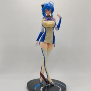 24CM Anime Game Azur Lane USS St Louis Figure Dress Standing Anime Model Toy Gift Collection Decorative Ornament Clothes Removed