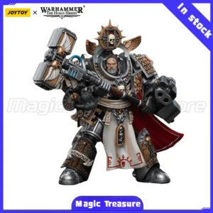【MT】JOYTOY Warhammer 40K Gray Knight Master Voldas Anime Series Military Model Toys 1/18 Action Figures