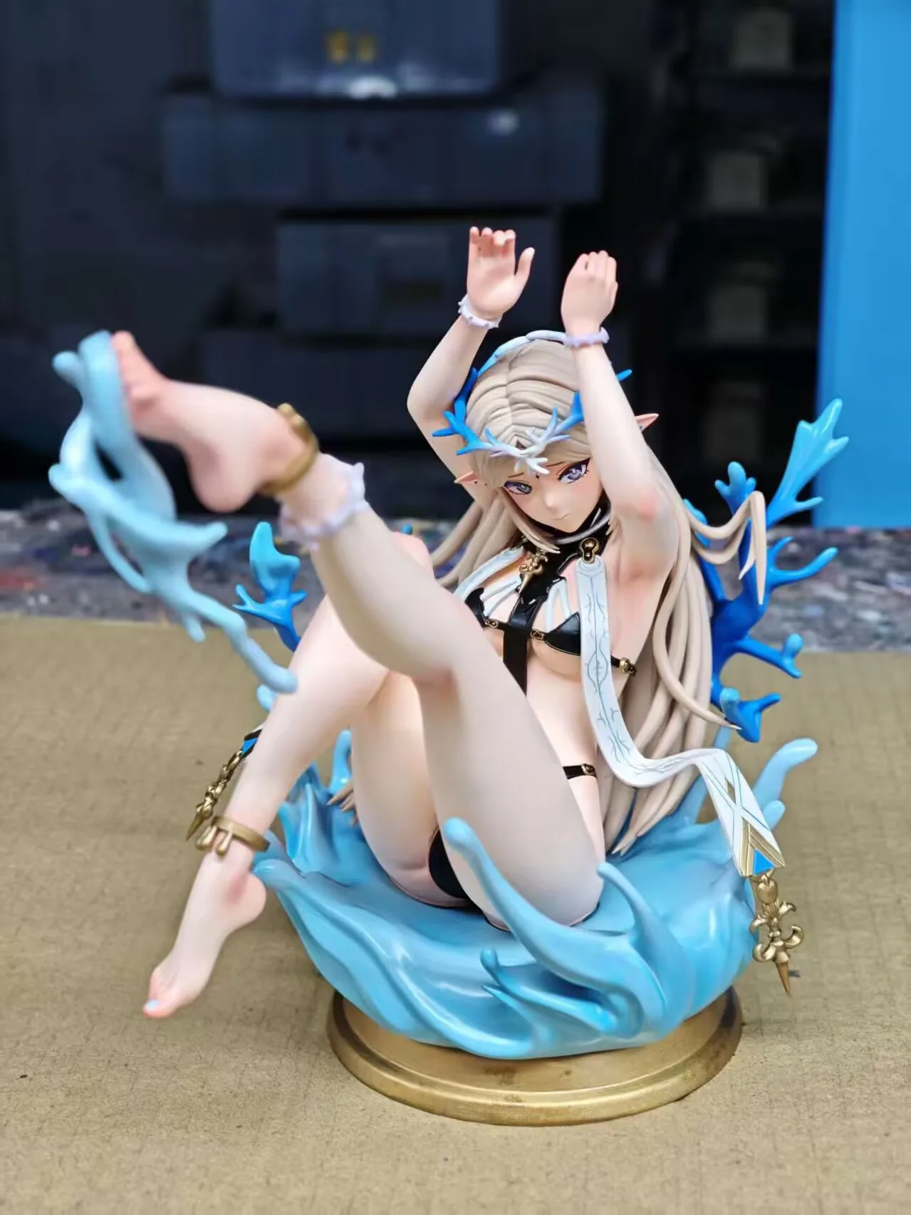 Hot Wuthering Waves Figure Cartethyia WuWa 21cm Anime Girl PVC Action Figure Toy GK Game Statue Collector Model Doll Gift