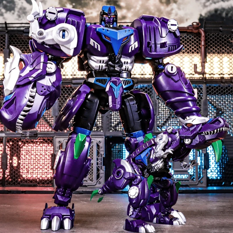 LIJIANG 24.5CM Big Size Cool Transformation Toys Movie 7 Action Figure Robot Car Anime Animals Dinosaur Model Boys Kids XT-1611