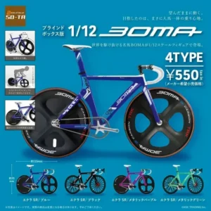 SO-TA Original Gashapon Capsule Toys Kawaii Cute 1/12 BOMA Track Bicycle Assembly Model Miniature Figure Doll Accessories Gift