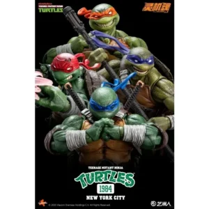 Lingjihun Original New Product Ninja Turtles Raphael Michelangelo Anime Finished Product Movable Doll Model Toy Handmade inStock
