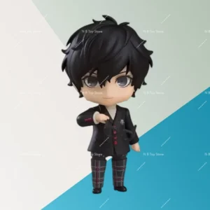 GSC Original Nendoroid P5r Hero Joker School Uniform Ver.2435 Anime Action Figures Toy Children Gift Collect Model