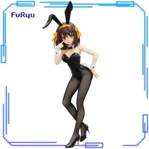 In Stock FuRyu Original Genuine Suzumiya Haruhi-chan No Yuuutsu BiCute Bunnies Figure Suzumiya Haruhi 26.5cm Model Toy Figures