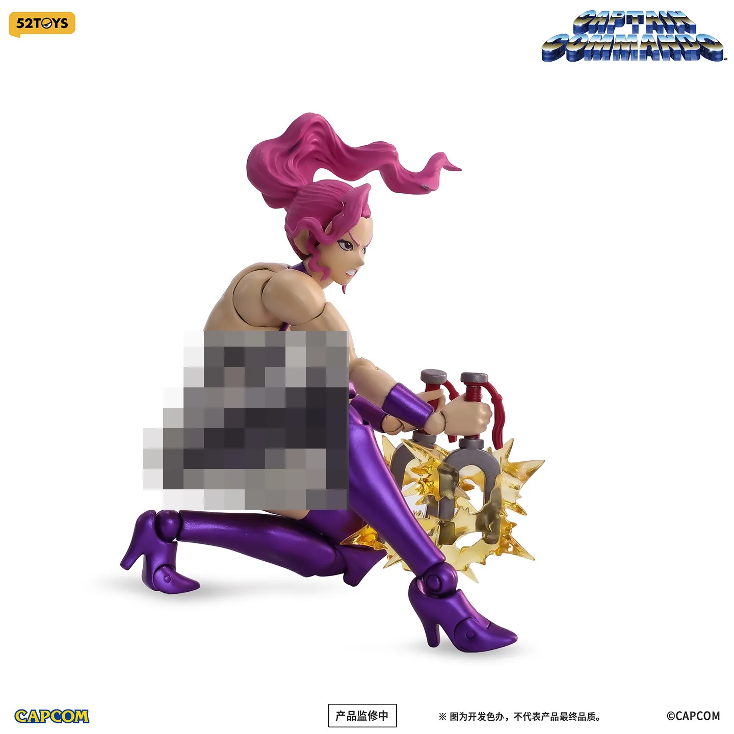 52TOYS Lightning Dance Captain Commando Carol Commander Articulated Action Figure BEASTBOX Collectible Model Desk Decor In Stock