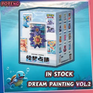 Original Dream Painting Vol 2 Pokemon Water Type Set Dream Painting 2 Collectible Figure Set Pokemon Trading Card Collection