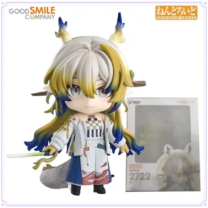 GSC Original Nendoroid Series No.2722 Shu Anime Q Version Action Peripheral Figure Toys for Boys Gift Collectible Ornaments