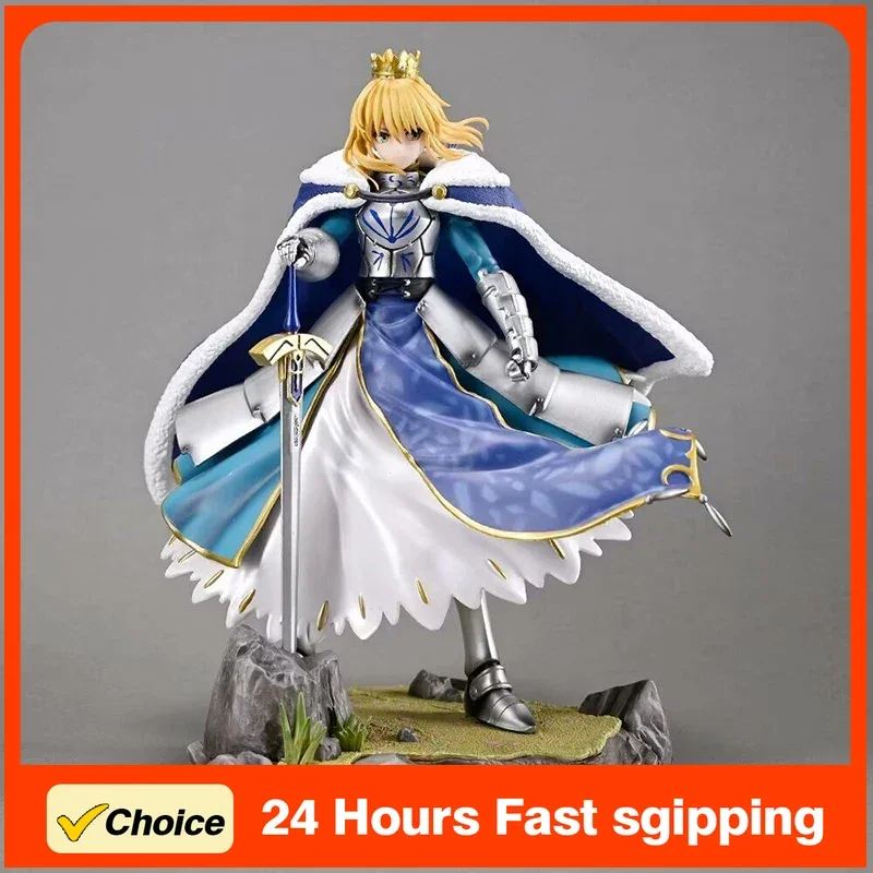 Fate Grand Order Altria Pendragon Saber Alter Rider 27cm Anime Figure Model Doll Jeanne D Arc Action Figurine Collectible Toy