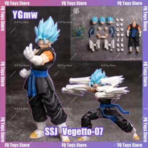 In Stock YGmw Studio OC Toys Dragon Ball Dragon Ball Heroes Fusion Warrior Vegito 07 Action Figure Toy Collection Gift