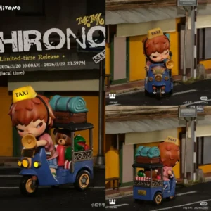 Authentic POP MART Hirono Tuk-tuk Limited-time Release SEA Exclusive Souvenir Cute Toy Collection Home Decoration Birthday Gifts