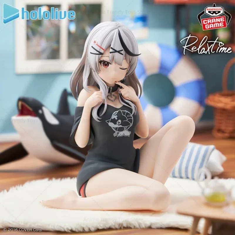 In Stock BANPRESTO Original Relax time hololive IF Sakamata Chloe Figure Anime Model Genuine Box Toy Figurine Gift WY - Image 4