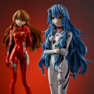 Fast Dispatch 18cm New Anime Neon Genesis Evangelion Eva Ayanami Rei Kawaii Figure Pvc Model Toys Doll Collect Ornaments Gifts