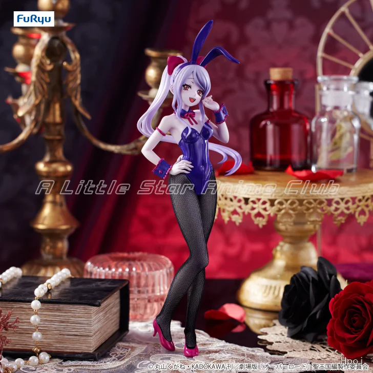 Original FuRyu BiCute Bunnies OVERLORD Shalltear Bloodfallen Animation Figure Collection