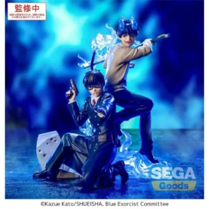 JP In-Stock SEGA Blue Exorcist XrossLink Rin Okumura Prize Figure, Eco-PVC, SEGA Logo, Senior Collectors, Quality Guaranteed