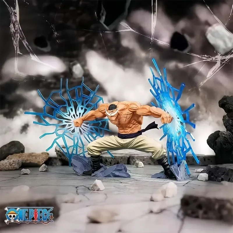 New One Piece Anime White Beard Figurine One Piece Premium Prize Summit War Scene Desk Ornament Anime Trendy Toy Birthday Gifts - Image 4