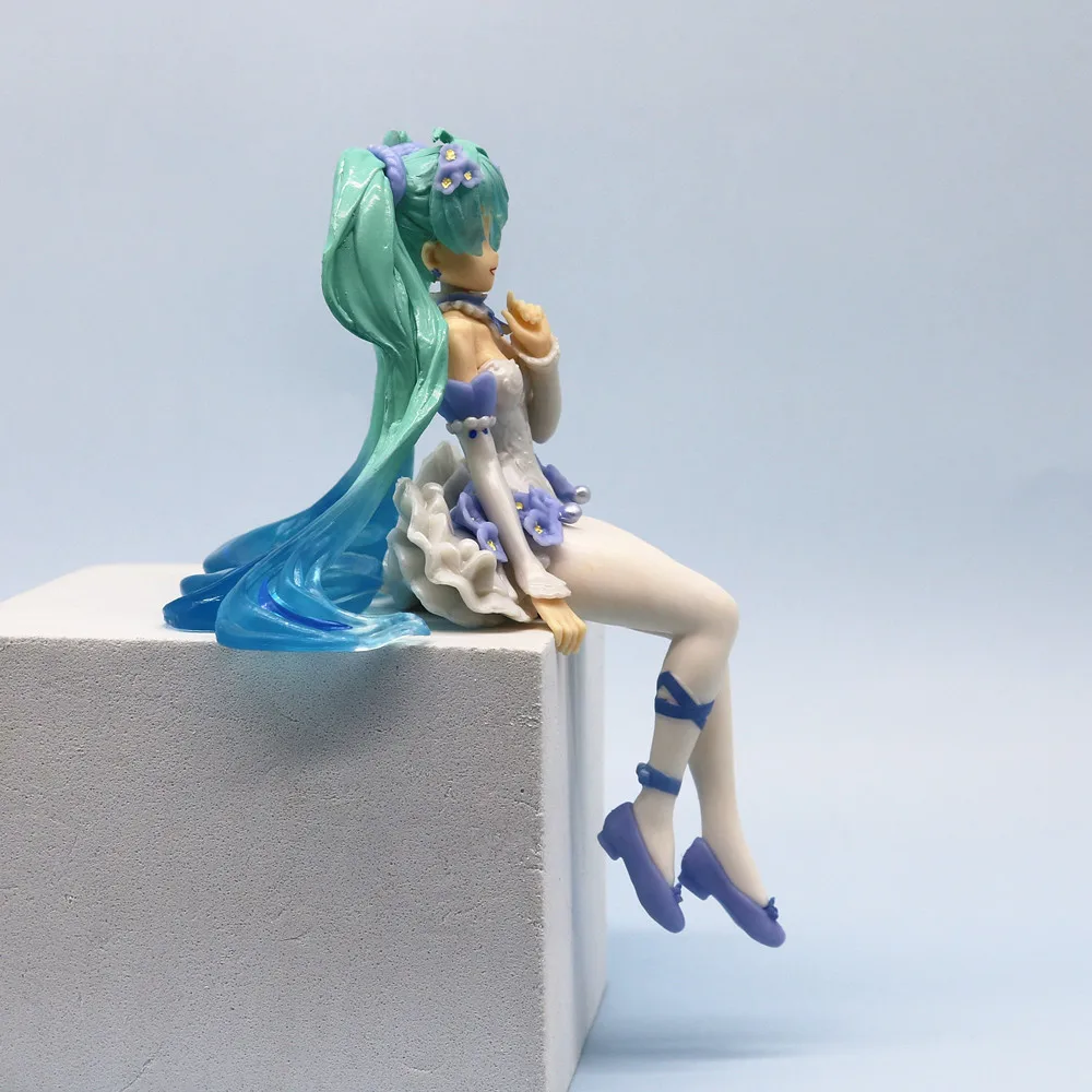 15cm Hatsune Miku Anime Figures Fairy Flower Spirit Kawaii Pink Butterfly Fairy Girl Action Figure PVC Model Doll Toys Gift - Image 5
