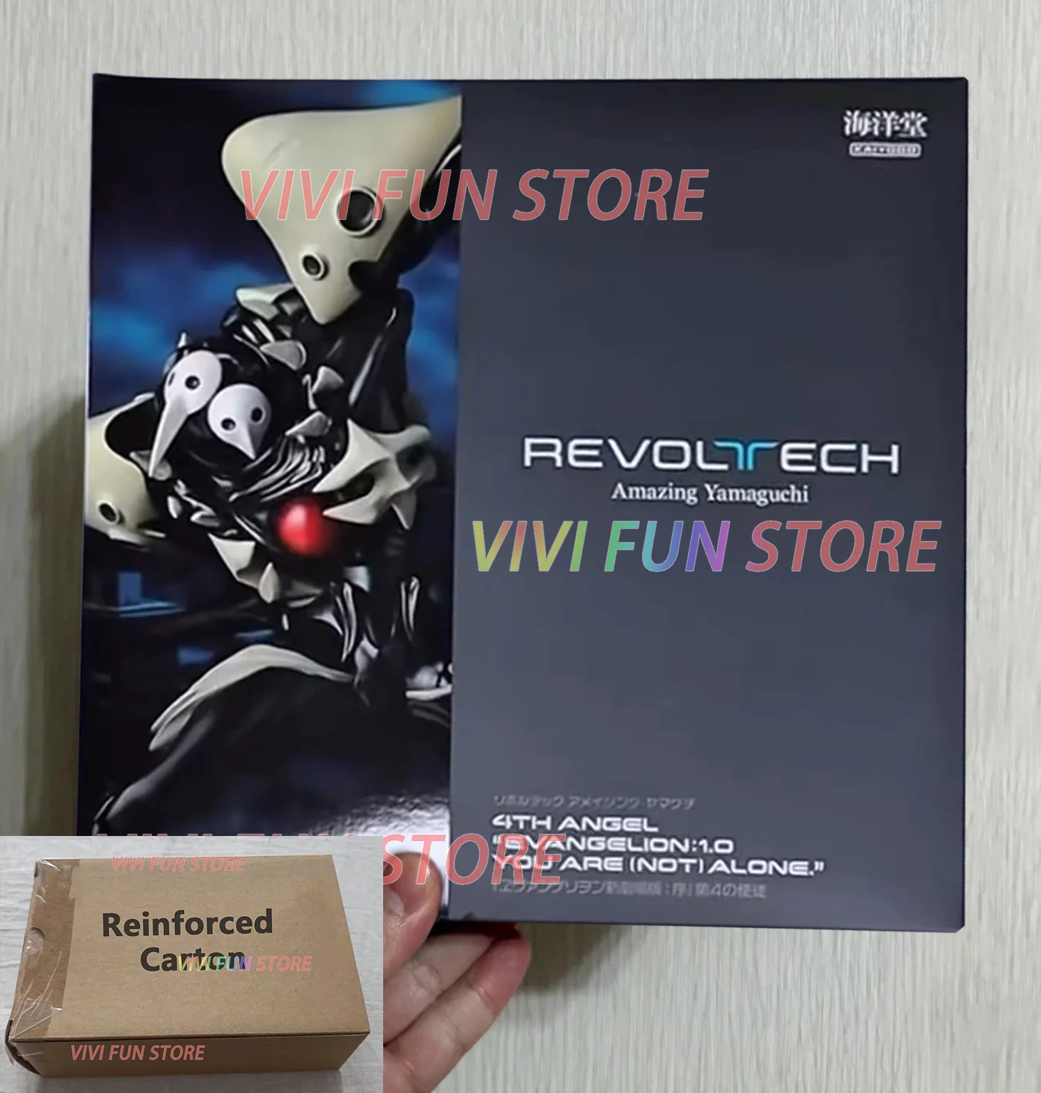 In Stock Kaiyodo 4TH ANGEL SHAMSHEL Movability Model Toys Revoltech AMAZING YAMAGUCHI EVANGELION:1.0 YOU ARE (NOT) ALONE - Image 9
