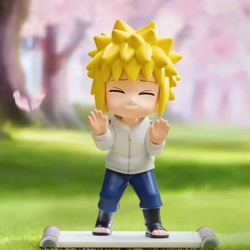 POP MART Naruto Shippuden Childhood Series Blind Box Guess Bag Original Toys Doll Cute Anime Figure Ornaments Gift