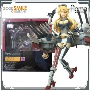 GSC Original FIGMA -Fleet Girl- Iowa 150mm Anime Action Figures Toys for Boys Christmas Gift Collectible Model Ornaments
