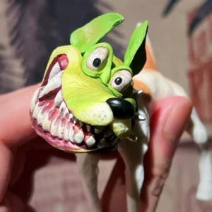 HOT NEW 7cm The Mask Dog Action Figures Statue Anime Figure The Mask Model Figurine Decor Ornaments Holiday Children Gifts Toys