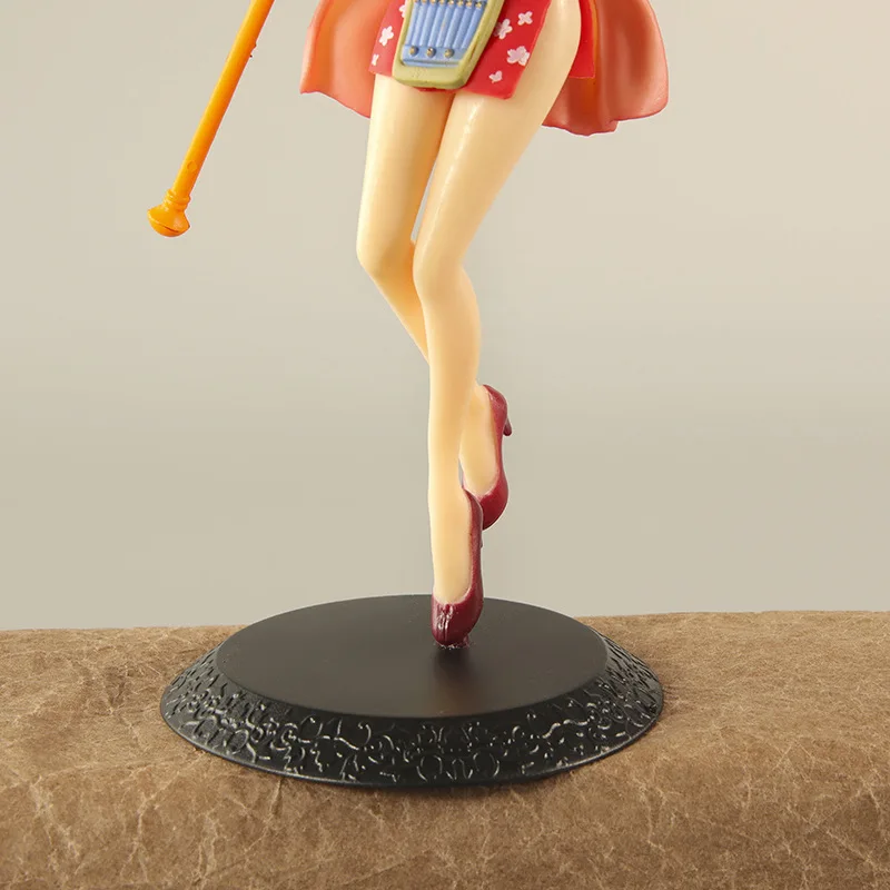 Anime One Piece Nami Figure Magic Weather Wand WT100 Commemorative One Hundred Scenes of the Great Pirates by Eiichiro Oda Model - Image 4