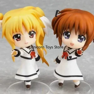 In Stock Genuine GSC WF Limited Magical Girl Nanoha 2nd Nanoha Fite Nendoroid Set