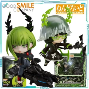 GSC Genuine NENDOROID-SERIES Black Rock Shooter: DAWN FALL The Lord of Death，Black Rock Shooter Collectibles of Finished Models