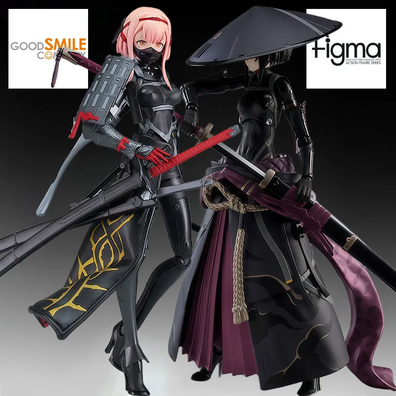 GSC Genuine FIGMA Anime Figure Samurai 150mm & Ronin 150mm Action Figure Toys for Boys Kids Gift Collectible Model Ornaments