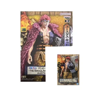 In stock Bandai Original One Piece Banpresto Eustass Anime Action Figure model Toys desktop Ornament Birthday Gifts