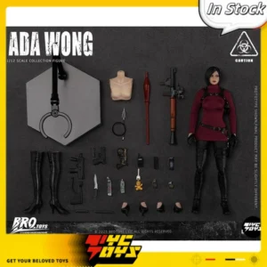 TYCTOYS In Stock Genuine BROTOYS Female Spy Ada Wong 1/12 Action Figure LR011 6inch Full Set Model Toys Ornament Gifts