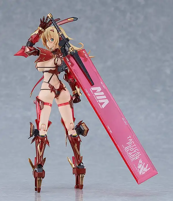 Max Factory Good Smile figma Veronica Sweetheart Bunny Suit Planning Movable Figure 170mm With 4 Faces & Weapons Collectible - Image 6