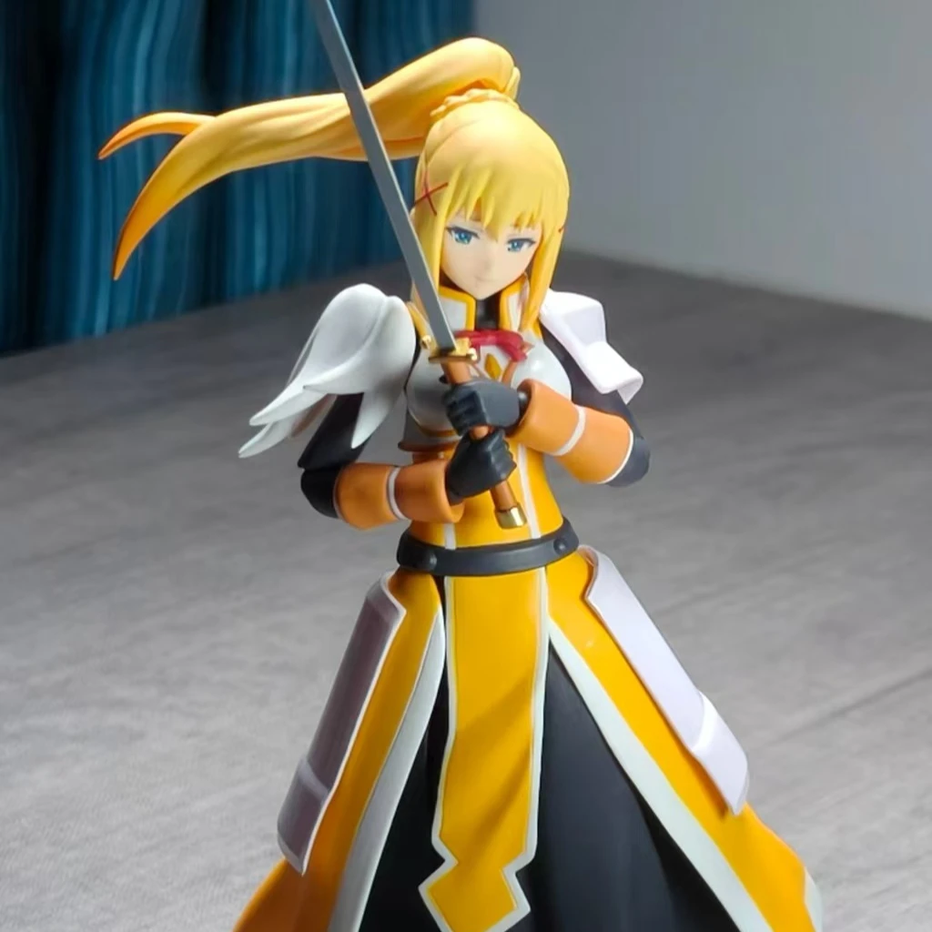 In Stock Original Max Factory Figma 450 Darkness Kono Subarashi Sekai Ni Shukufuku Wo 14Cm Action Figure Anime ModelToys
