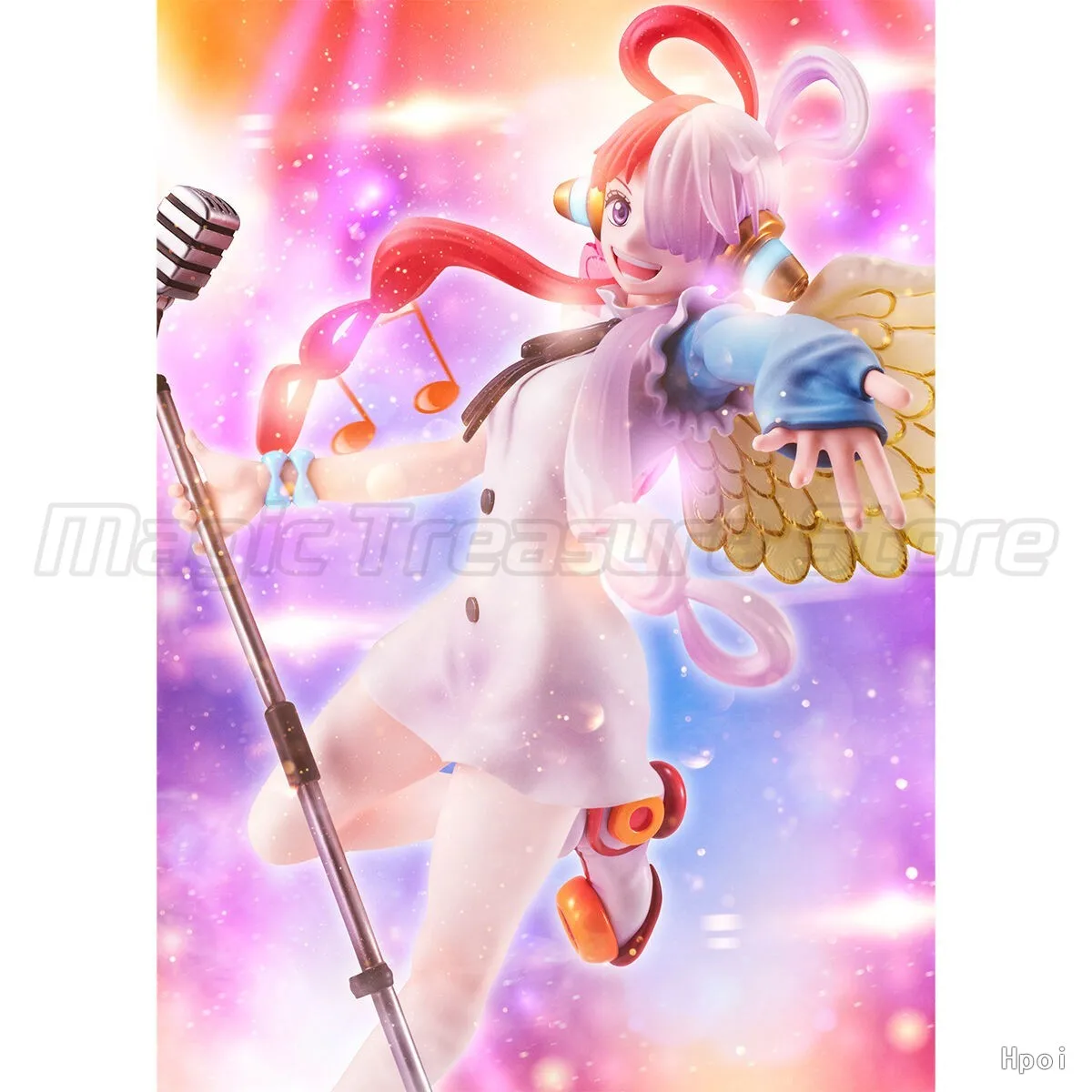 【MT】Original MegaHouse POP RED-EDITION ONE PIECE FILM RED UTA Figure Toy Collection Decoration