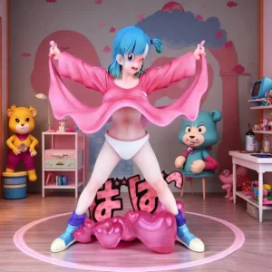 Skirt Bulma Resonance series Beautiful girl Dragon BallZ Can be Move PVC Favorites Desktop 11.02Inch/28cm Anime Figure hot toys