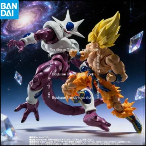 In Stock BANDAI Original S.H.Figuarts DRAGON BALL SON GOKU COOLER FINAL FORM 40TH SHF Action Figure Model Gift for Kid