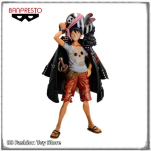 In Stock Original BANPRESTO One Piece THE GRANDLINE SERIES Monkey D. Luffy Anime Figure Toy Gift Ornament