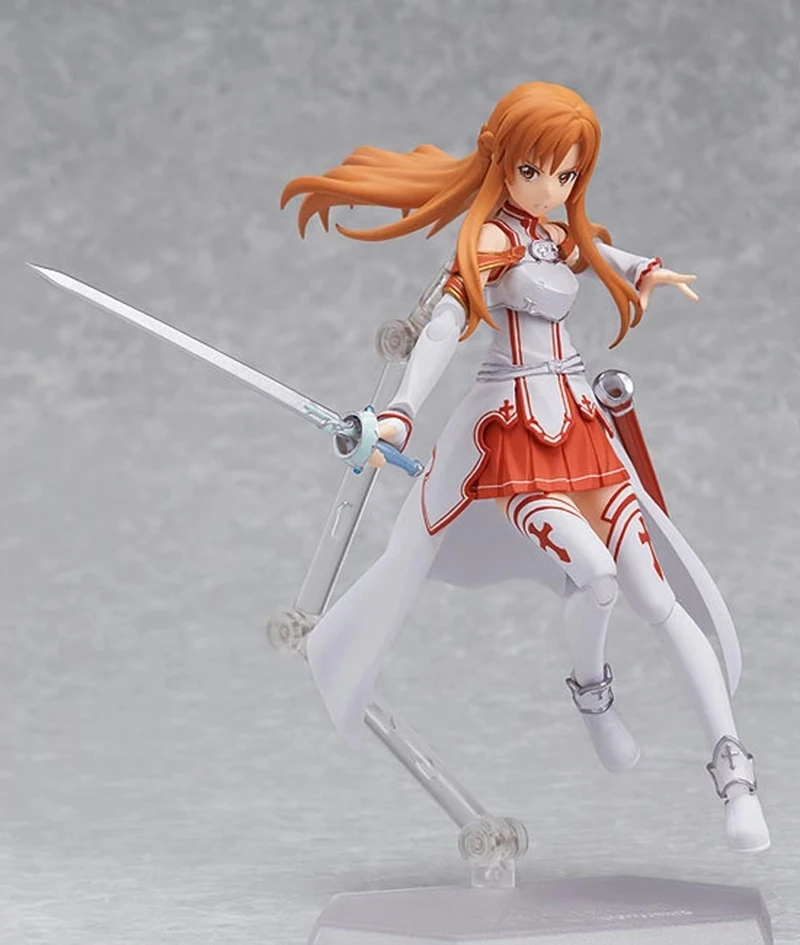 15CM Anime Figure Sword Art Online Yuuki Asuna Action Figure Standing Figure Toy with Action Face Swap PVC Collectible Gift - Image 6