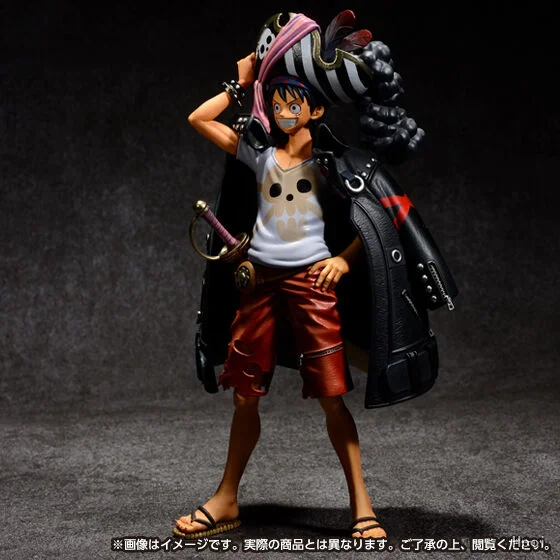 In Stock Original BANPRESTO One Piece THE GRANDLINE SERIES Monkey D. Luffy Anime Figure Toy Gift Ornament