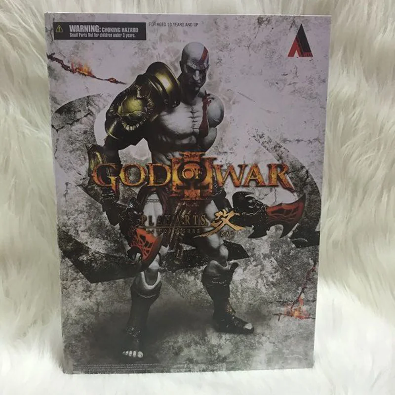 Play Art Kai Action Figure God of War Kratos Action Figures Collectable Model Toys Creative Gifts Friends Room Decoration Doll