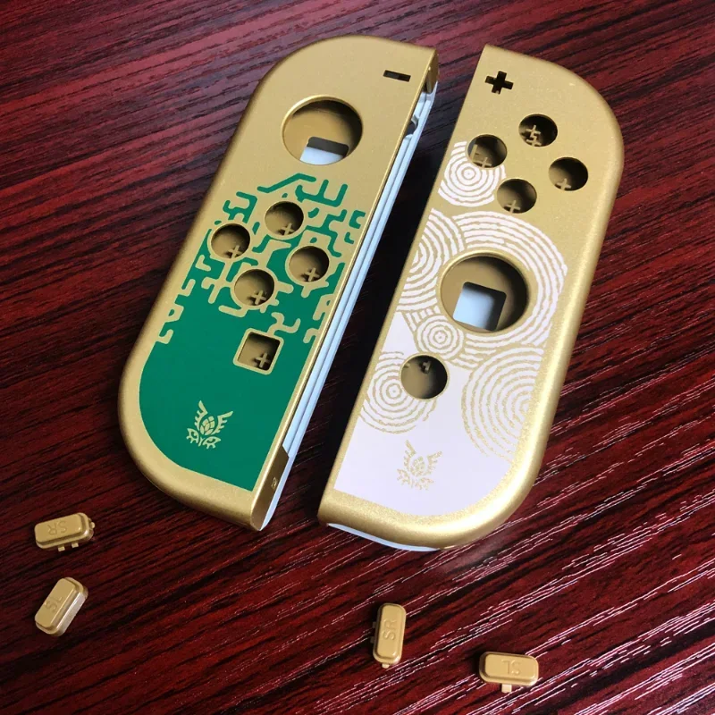 Zelda Tears of The Kingdom Replacement Housing Shell for Nintendo Switch/OLED Joy-Con Case DIY Repair Parts Switch Accessories
