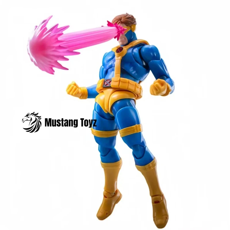 Mustang Toyz Cyclops Scott Summers X-Men Action Anime Figure 1/12 SHF X-Men Cyclops GAMERVERSE Figurine Pvc Model Toys Gifts