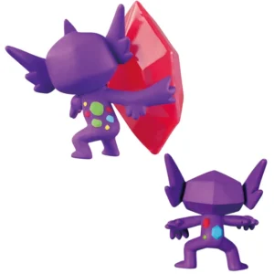 Original TAKARA TOMY  Pokemon Figures Collection Sableye Mega Evolution Sableye  Anime Perfect Child Gift Toys