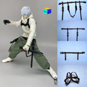 Handmade 1/12 Scale Belt Strap Shoulder Strap Binding Strap DIY Accessories For 6in Soldier Action Figure Model
