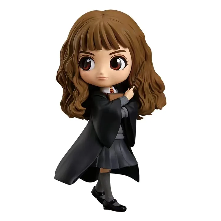 14cm Original Bandai Q Posket Harrys Potter Series Version Role Draco Malfoy Hermione Action Figure Anime Collectible Kids Dolls - Image 18