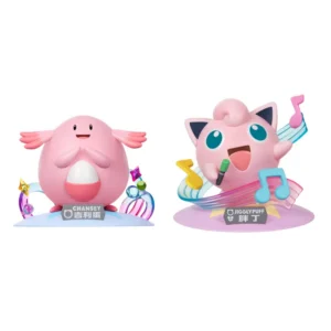 Pokemon Anime Action Figures Jigglypuff Chansey Original Funism Genuine  Collection Model Ornaments Toys Birthday Gifts